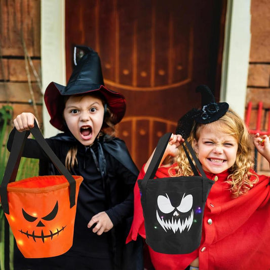 LED Halloween Candy Bucket