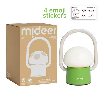 Mushroom Night Light Detachable Silicone Rotating Dimming Projection Mode Camping Flashlight Perftct Gift
