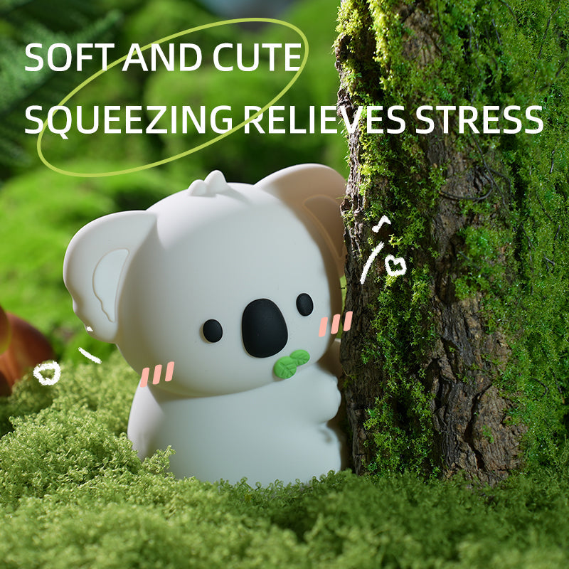 Squishy Silicone Koala LED Night Light - Perfect Gift for Kids and Girls