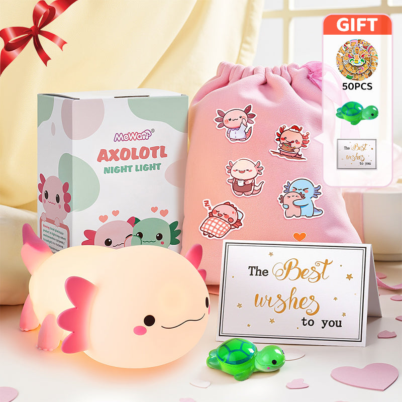 MeWaii® Axolotl Cute Squishy Night Light - Perfect Gift 🎁