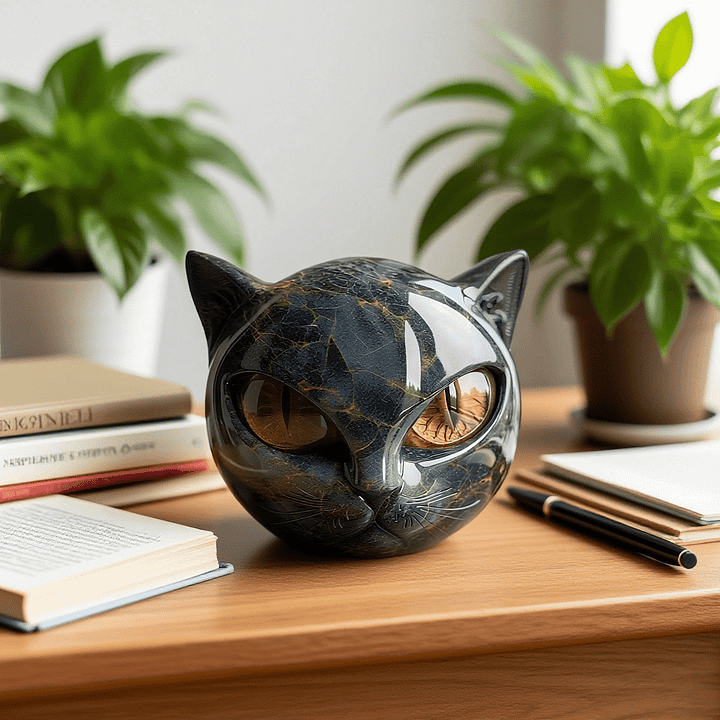 Celestial™ | Elegant Cat Head Decor
