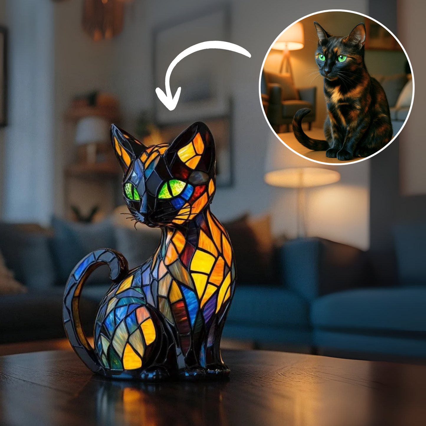 Luminous - Tortoiseshell Cat