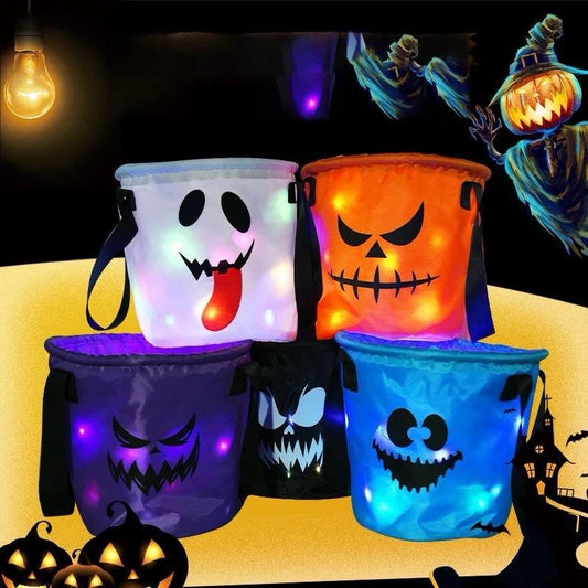 LED Halloween Candy Bucket