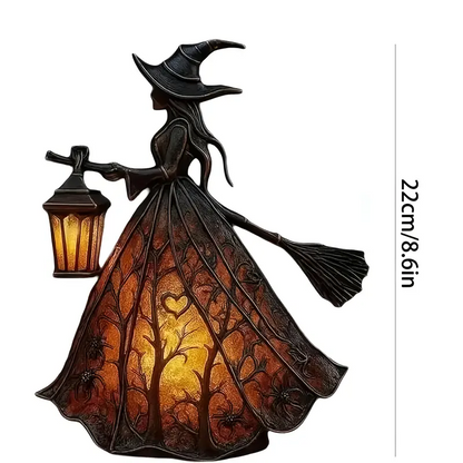 Dark Night Witch Lamp