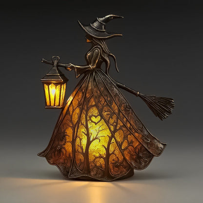 Dark Night Witch Lamp