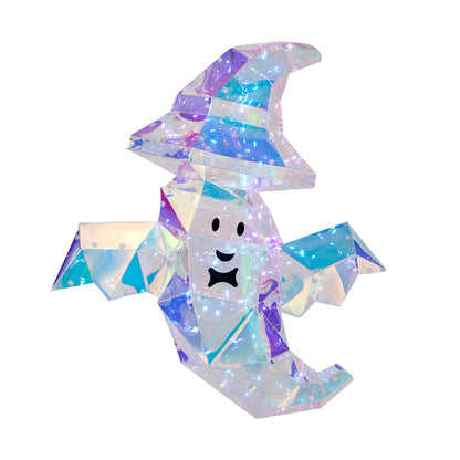 Prismatic Iridescent Wizard Ghost 16", LED lights