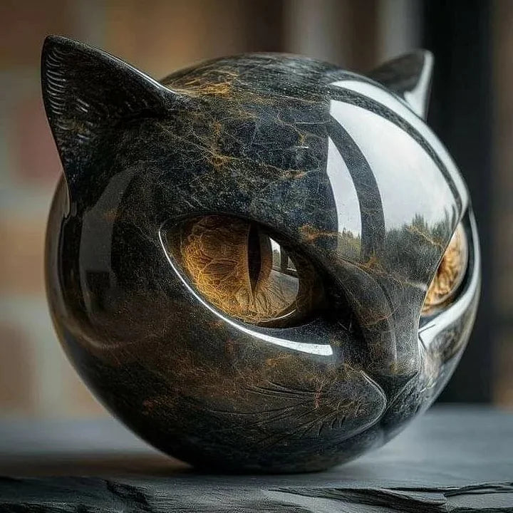 Celestial™ | Elegant Cat Head Decor