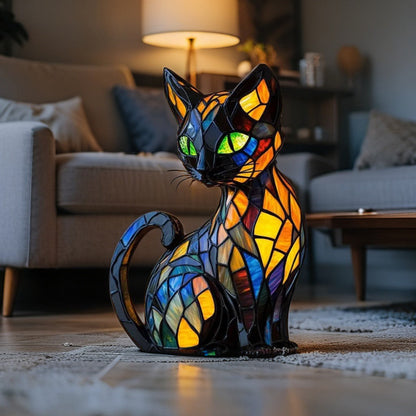 Radiant Midnight Cat