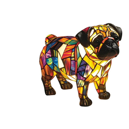 Gothic Abstract Dog Pendant