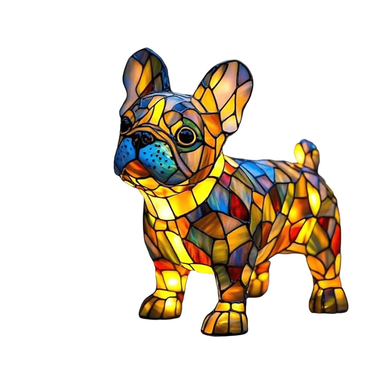 Gothic Abstract Dog Pendant